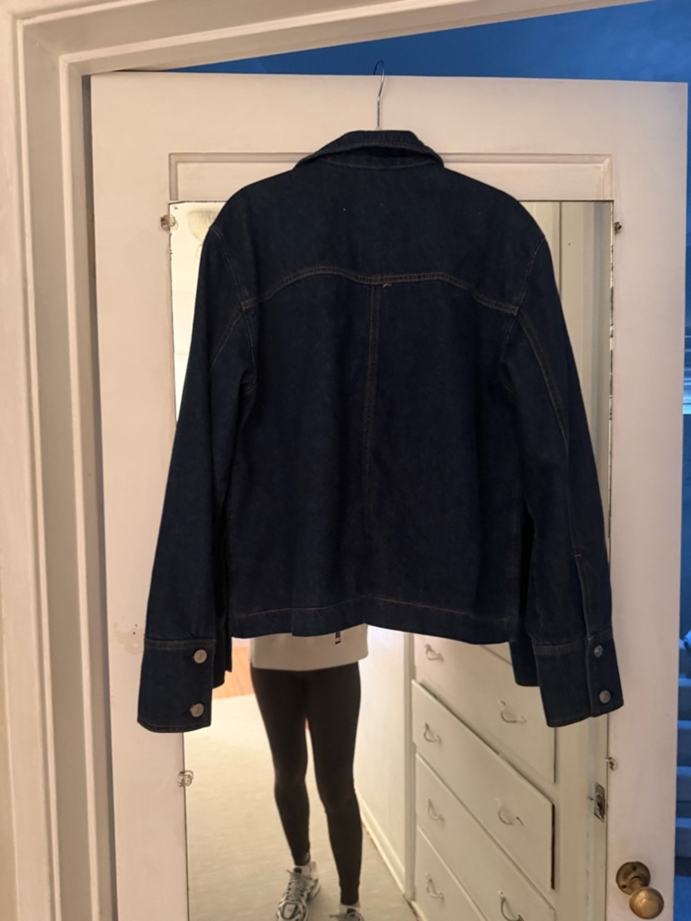 Reformation Oakley Blue Denim Jacket - Women NEW WITH TAGS - Picture 4 of 4